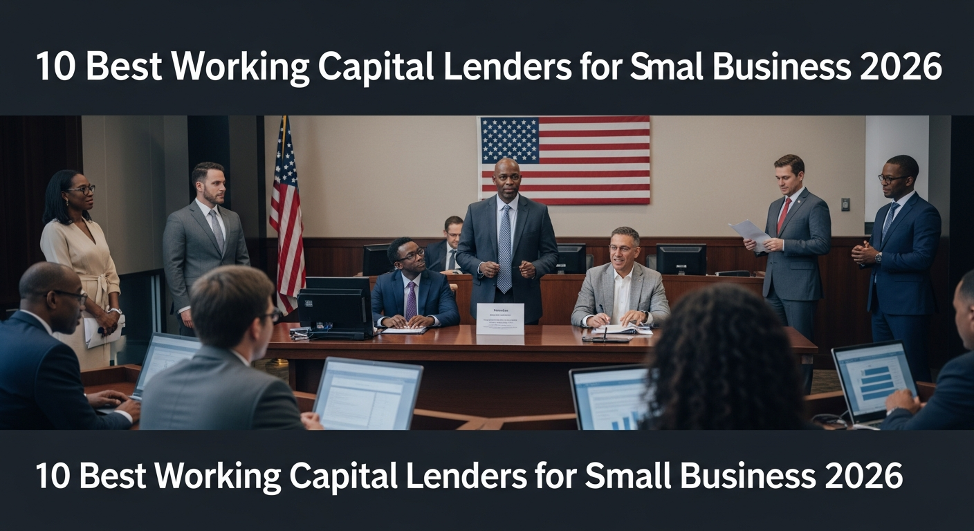 Illustration: 10 Best Working Capital Lenders for Small Business 2026