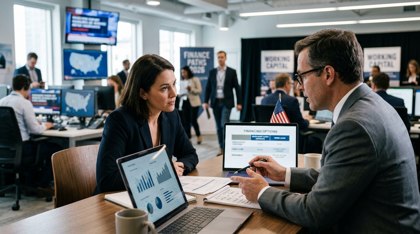 Illustration: Merchant Cash Advance vs Term Loan: Selecting Your 2026 Financing Path