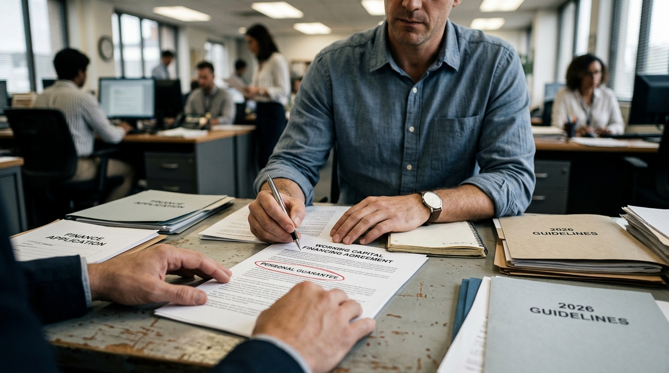 Illustration: Personal Guarantees in Small Business Lending: What You Must Sign in 2026